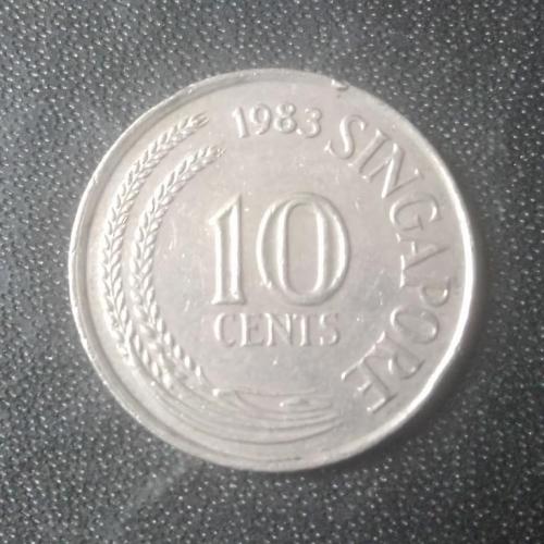 10 центов 1983 Сингапур 