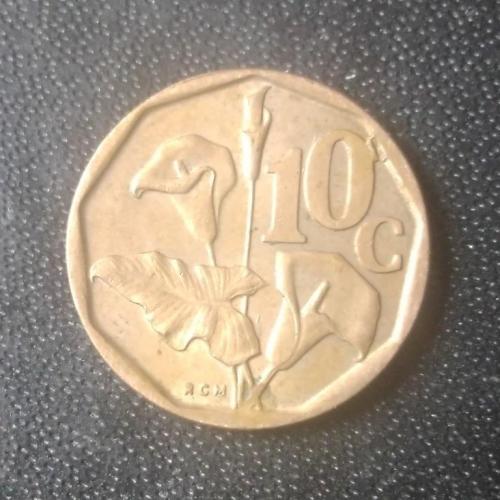 10 центов 1993 ЮАР 