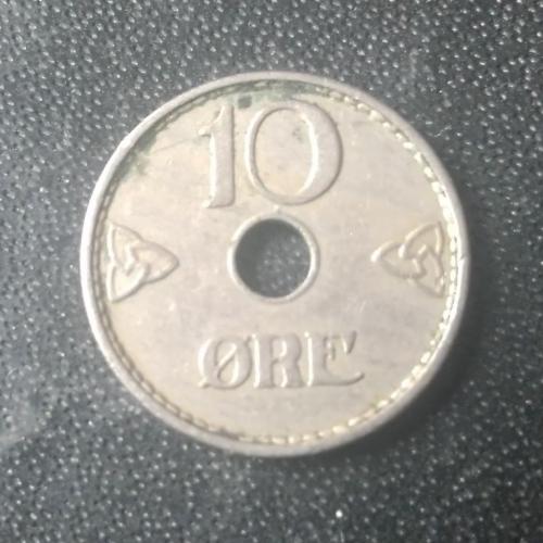10 эре 1937 Норвегия
