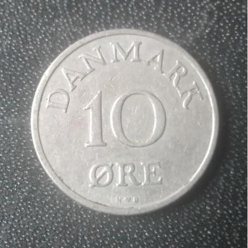 10 эре 1954 Дания
