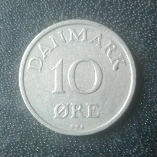 10 эре 1956 Дания