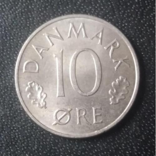 10 эре 1973 Дания