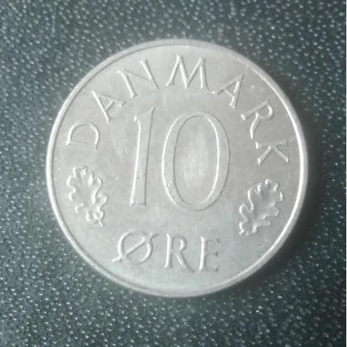 10 эре 1973 Дания