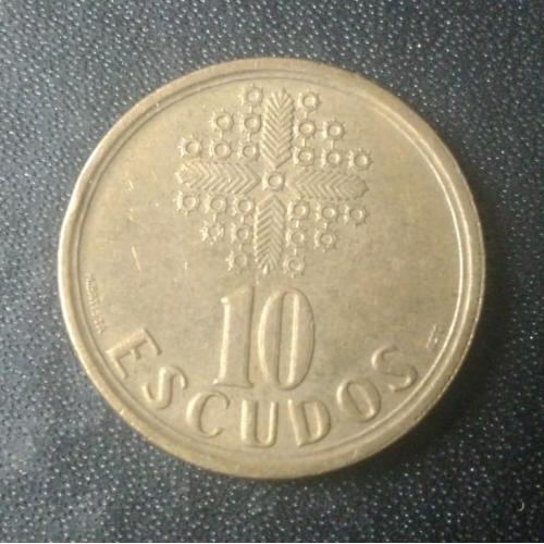 10 эскудо 1992 Португалия 