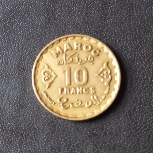 10 франков 1952 Марокко