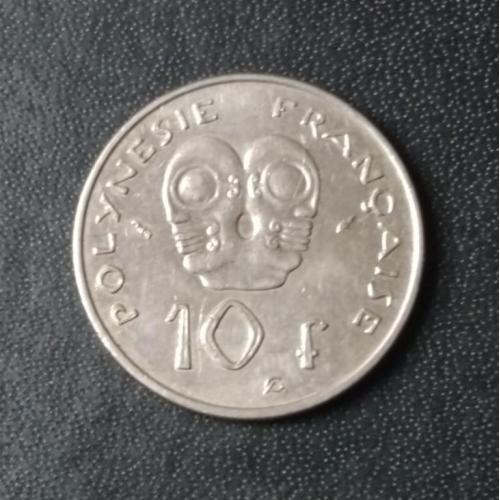 10 франков 1984 Французская Полинезия