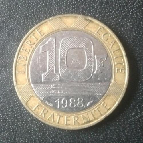 10 франков 1988 Франция 