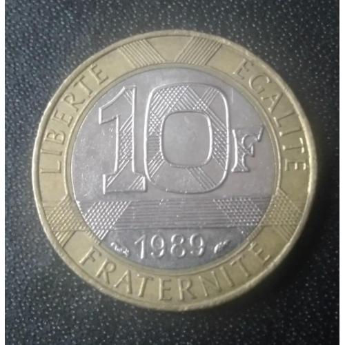 10 франков 1989 Франция