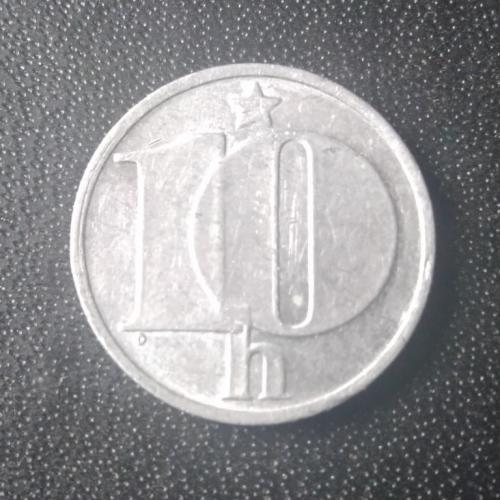  10 геллеров 1976 Чехословакия