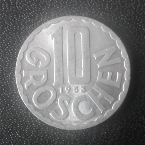 10 грошей 1953 Австрия