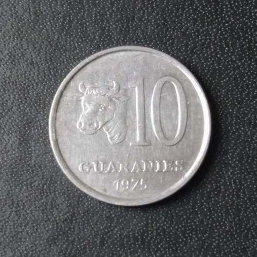 10 гуарани 1975 Парагвай
