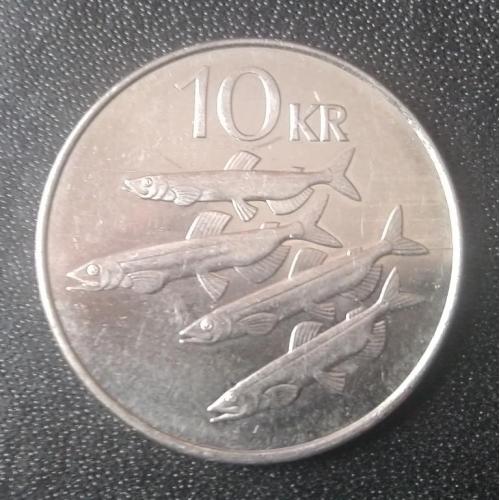 10 крон 2008 Исландия