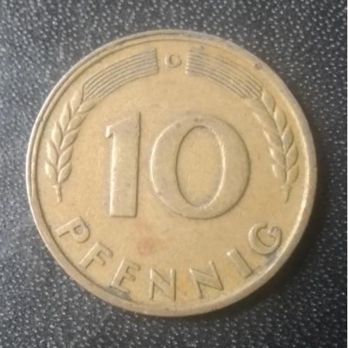  10 пфеннигов 1949 (G) Германия