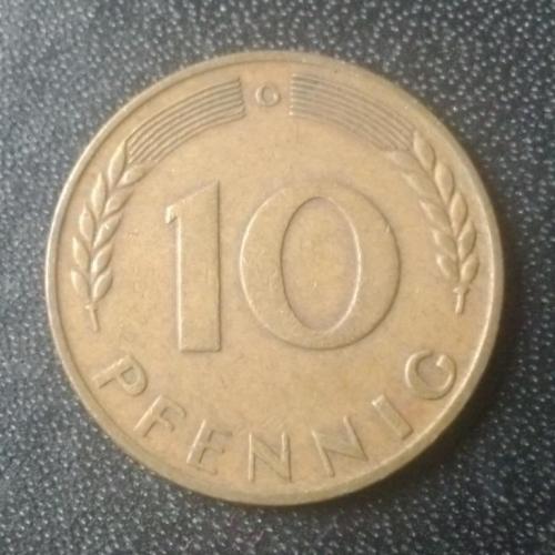 10 пфеннигов 1950 (G) Германия