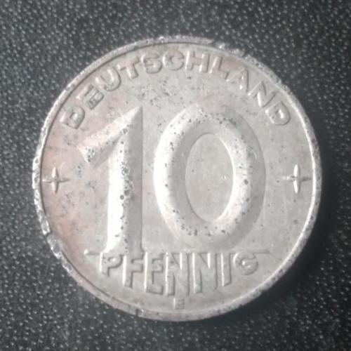 10 пфеннигов 1952 (E) Германия