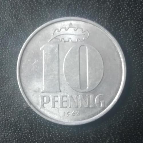 10 пфеннигов 1963 Германия