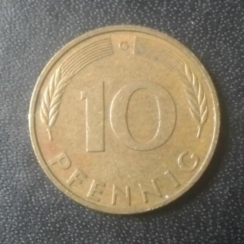 10 пфеннигов 1988 (G) Германия 