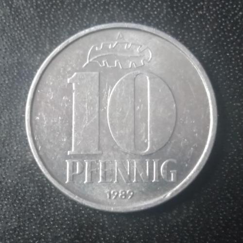 10 пфеннигов 1989 Германия