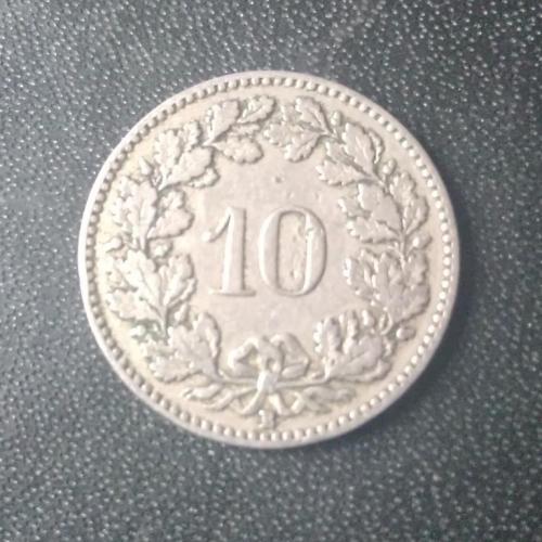 10 раппенов 1920 Швейцария