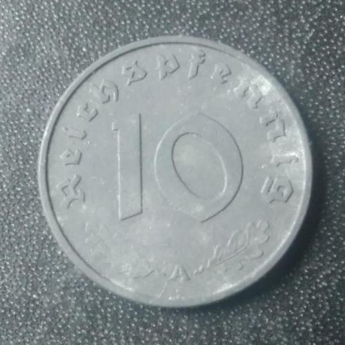 10 рейхспфеннигов 1943 (A) Германия 