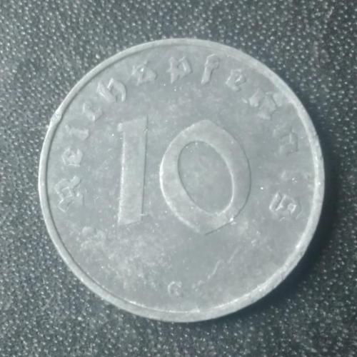 10 рейхспфеннигов 1944 (G) Германия