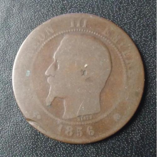 10 сантимов 1856 Франция