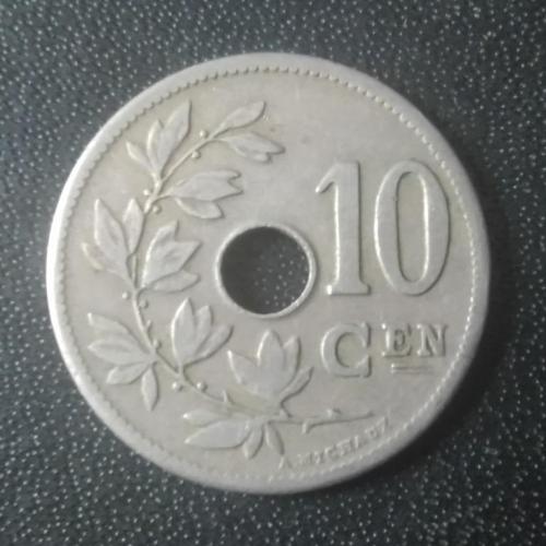  10 сантимов 1904 Бельгия 