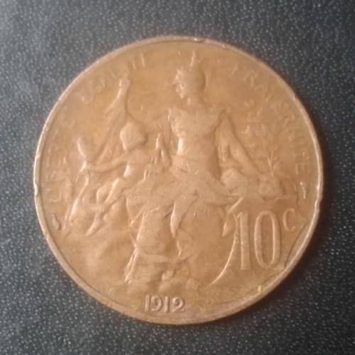 10 сантимов 1912 Франция
