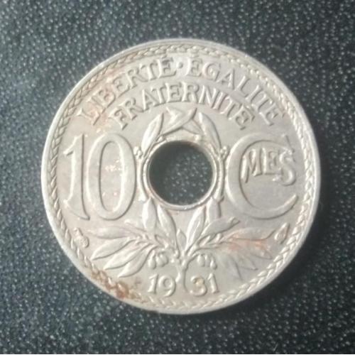 10 сантимов 1931 Франция 