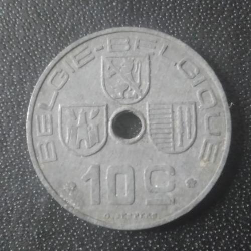 10 сантимов 1944 Бельгия