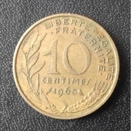 10 сантимов 1968 Франция
