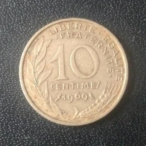 10 сантимов 1969 Франция