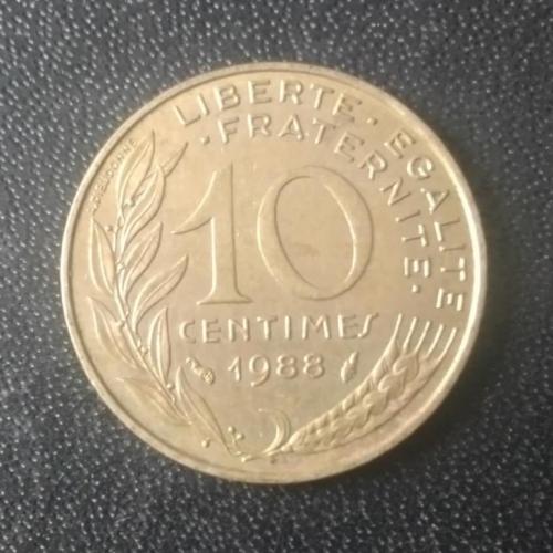 10 сантимов 1988 Франция