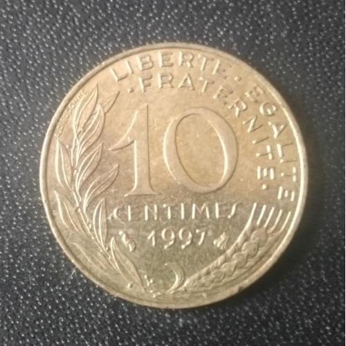 10 сантимов 1997 Франция