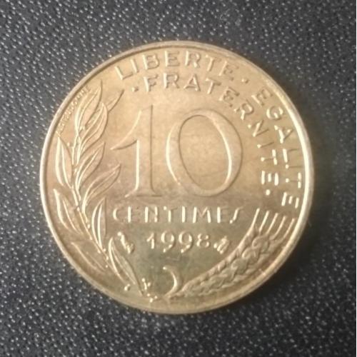 10 сантимов 1998 Франция