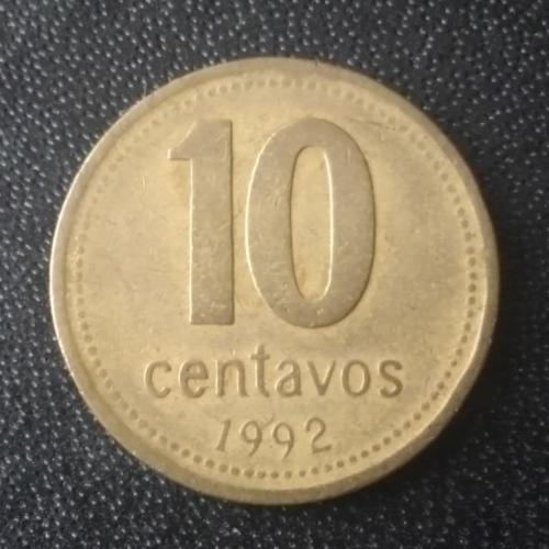 10 сентаво 1992 Аргентина