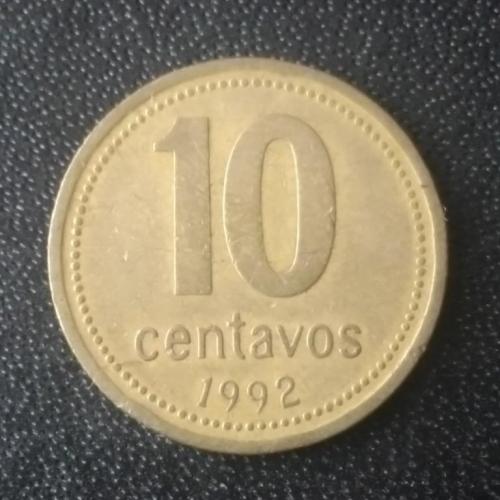 10 сентаво 1992 Аргентина