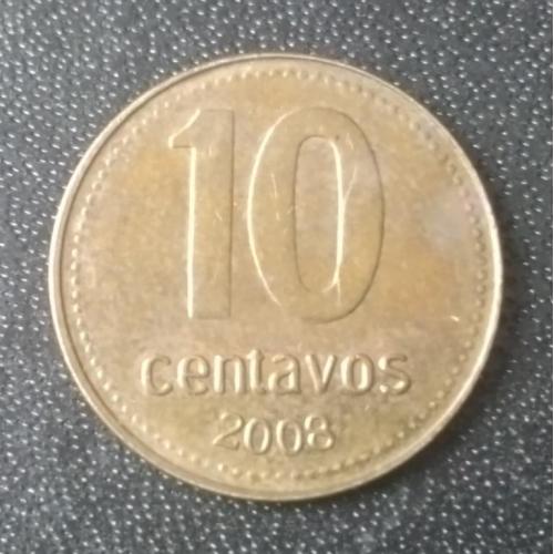 10 сентаво 2008 Аргентина