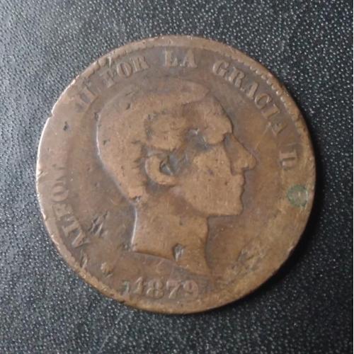 10 сентимо 1879 Испания 