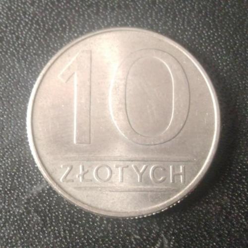 10 злотых 1987 Польша 