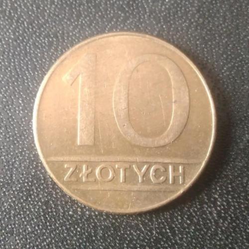 10 злотых 1990 Польша