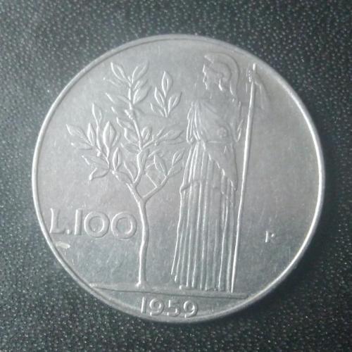 100 лир 1959 Италия 