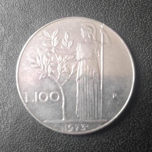 100 лир 1973 Италия