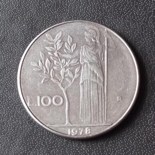 100 лир 1978 Италия