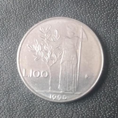  100 лир 1990 Италия
