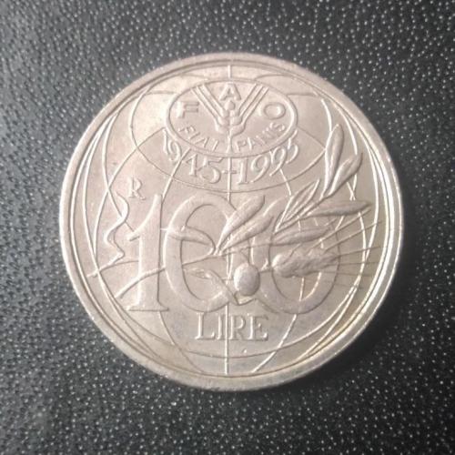 100 лир 1995 Италия