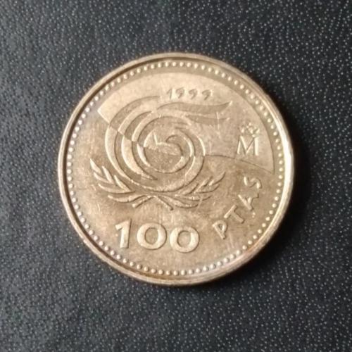 100 песет 1999 Испания 
