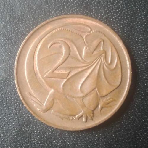 2 цента 1966 Австралия
