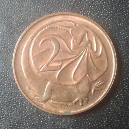 2 цента 1966 Австралия