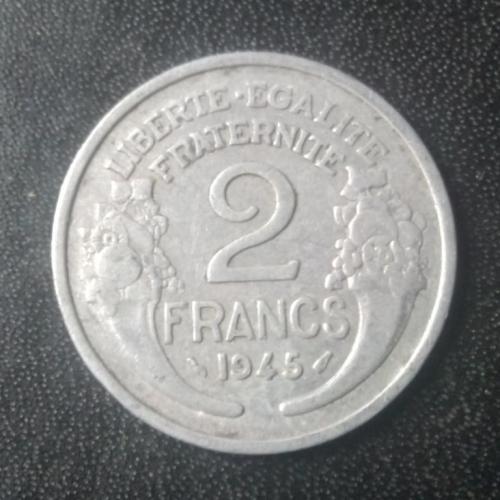 2 франка 1945 Франция 
